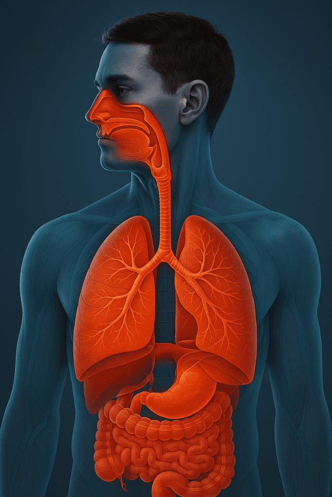 Sistema respiratório Sistema humano quando respiramos