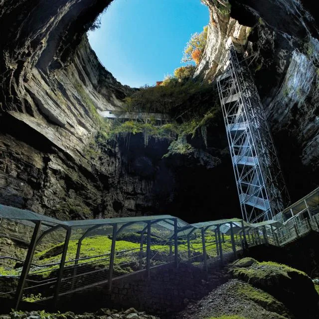 Gouffre de Padirac sinkholes