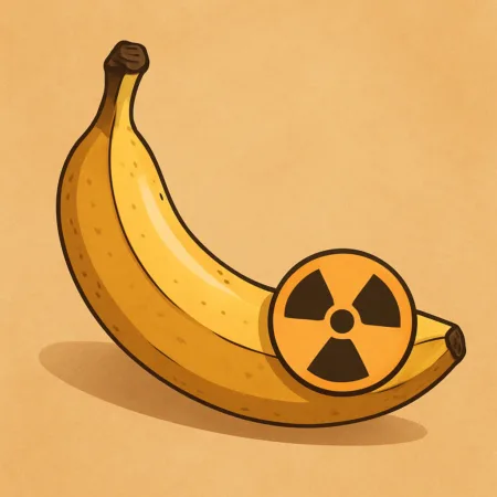 A banana radioativa que acionou detector de bombas
