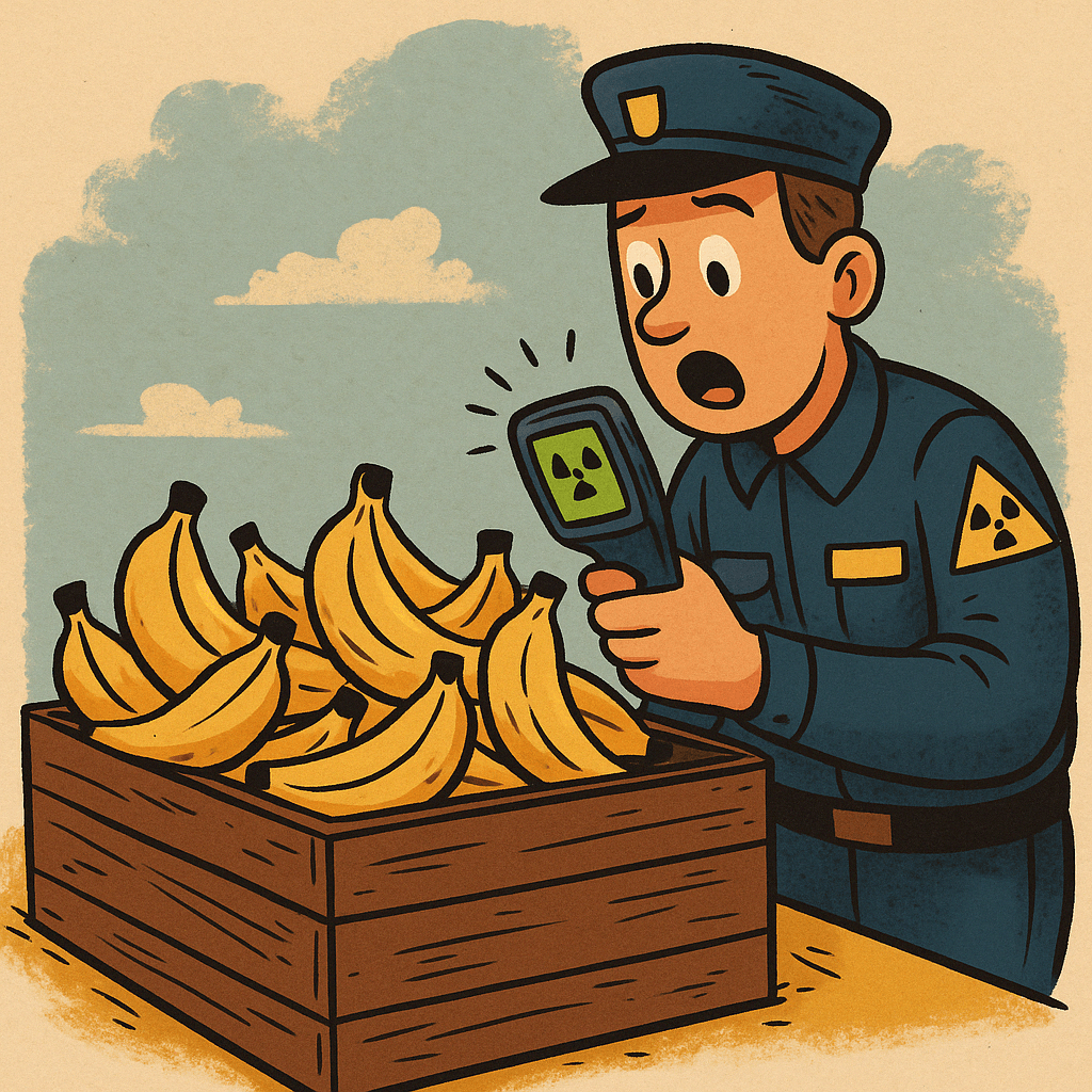 banana radioativa Banana radioativa