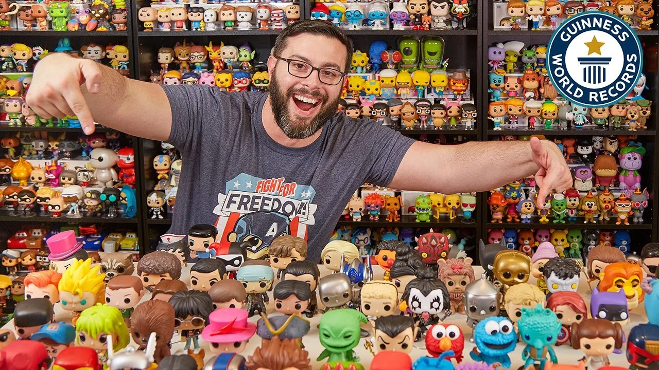 A maior coleção de Funko Pops do Mundo
