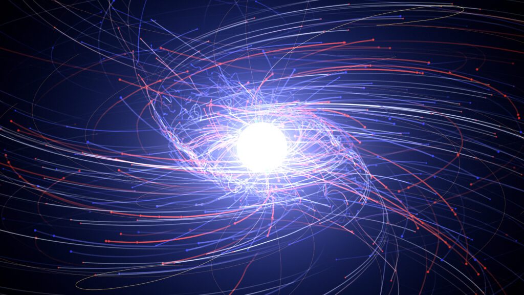 Antimatéria no universo Antimatéria no universo