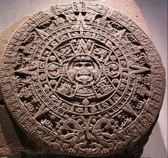Calendário Asteca A pedra do Sol: Calendário Asteca