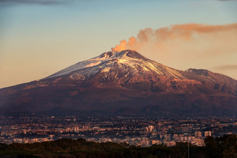 Etna Vulcão Etna