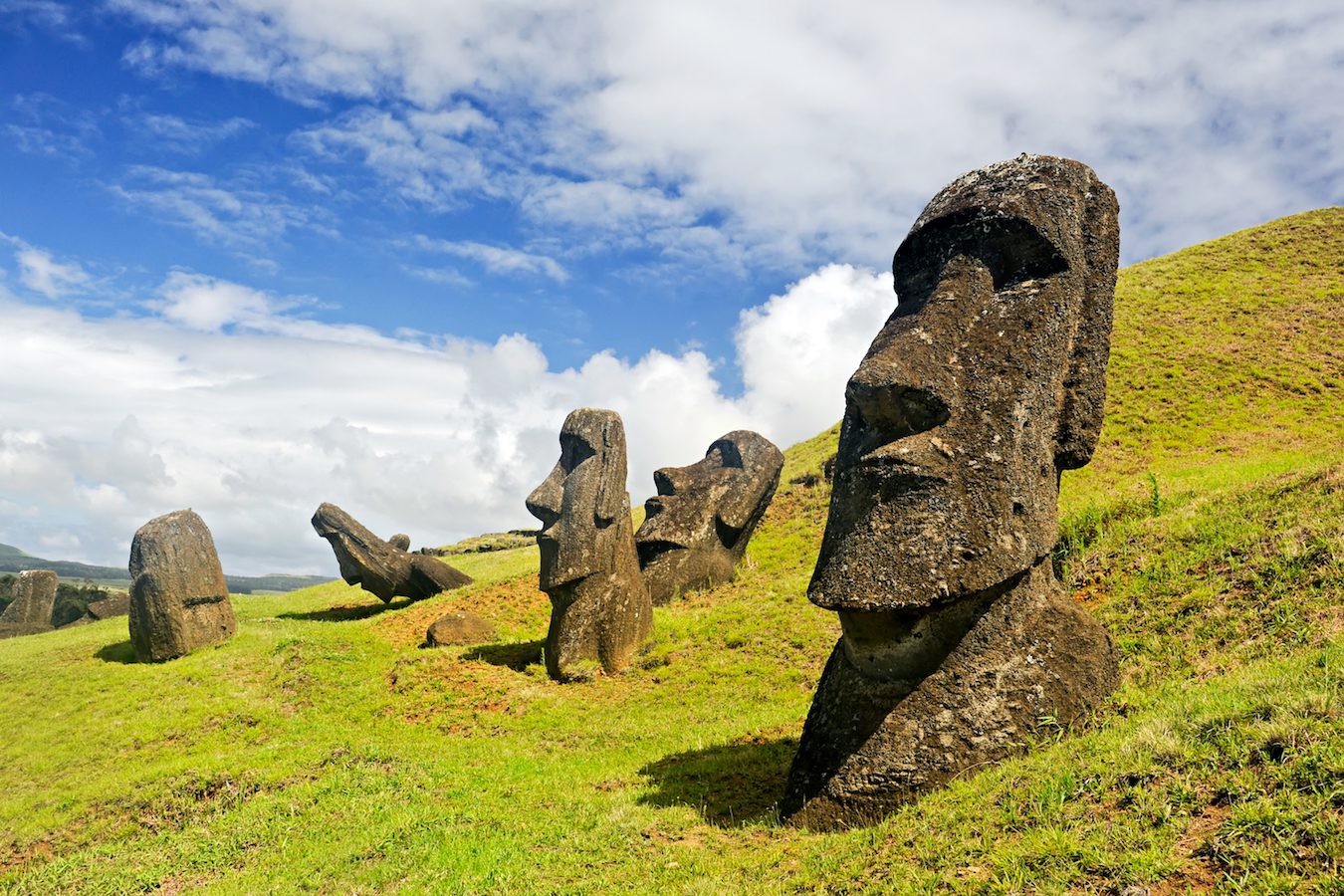 Mistério das cabeças de pedra da Ilha de Páscoa