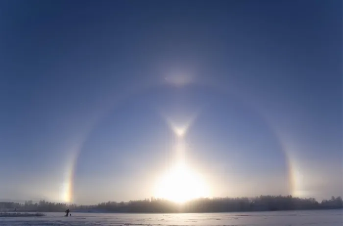 Halo solar Halo solar e lunar